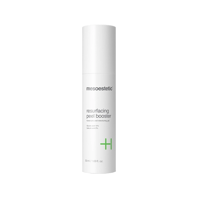 Resurfacing peel booster